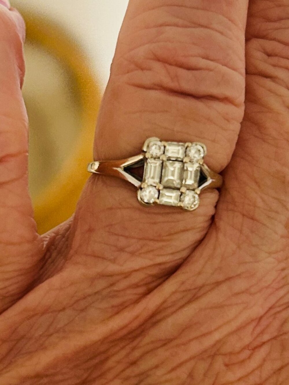 14K WG Diamond Ring